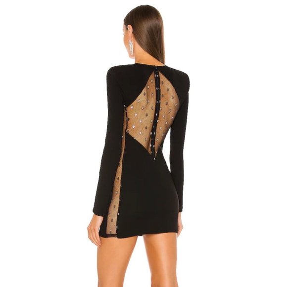 Dundas x Revolve Mini Dress in Black  / XXS *Never Been Worn - Picture 4 of 7